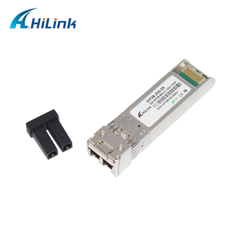 HL-SFP28-25G-SR 25G SFP28 SR Dual LC Transceiver dengan Laju Data 25Gbps Jarak 100m dan Panjang Gelombang 850nm