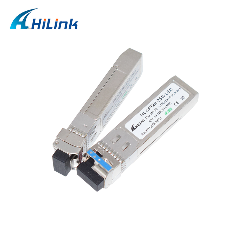 25Gb/s 50Km SFP28 BIDI Transceiver APD+PIN LC Connector SFP28 Optical Module DOM