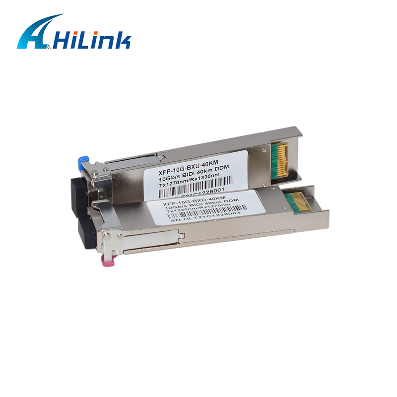 10Gb/s XFP Bi-Directional Transceiver with 40km Reach and DDM Function for High-Speed Data Transmission