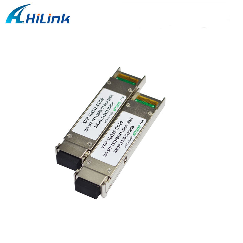 10Gb/s XFP Bi-Directional Transceiver dengan jangkauan 20km dan fungsi DDM untuk aplikasi Ethernet 10G