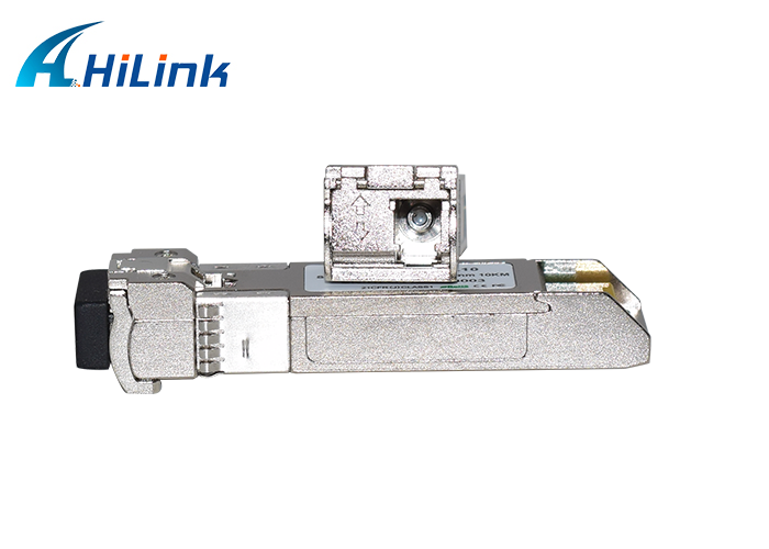10G BiDi SFP+ Optical Transceiver dengan panjang gelombang 1270/1330nm dan jarak 10KM untuk transmisi serat tunggal