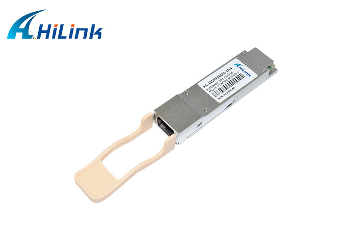 Modul Transceiver Serat Multimode Konektor MPO12 Tunggal untuk Tautan Ethernet 200GBASE-SR4
