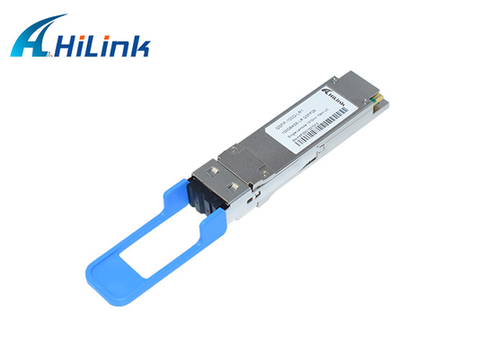 100G LR1 QSFP28 Modul Transceiver Optik Lambda Tunggal 1310nm 10km LC Untuk Pusat Data