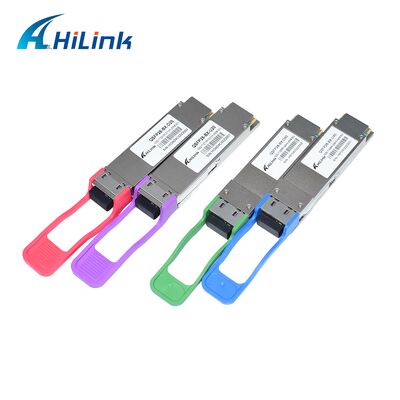 Hilink QSFP28-BX-UD40 100G BiDi Optical Transceiver dengan Jarak 40km untuk Aplikasi Pusat Data