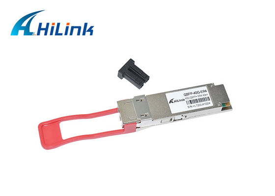 40G QSFP+ 40KM LC Modul Transceiver Optik 1330nm Duplex LC